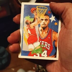 Charles Barkley 1990 NBA Hoops Art Card